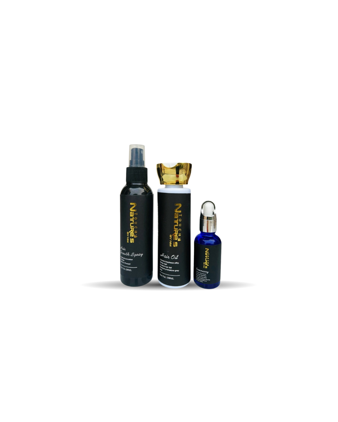 Hair Fall Rescue Kit – Hair Oil + Rosemary Spray + Rosemary Essential Oil